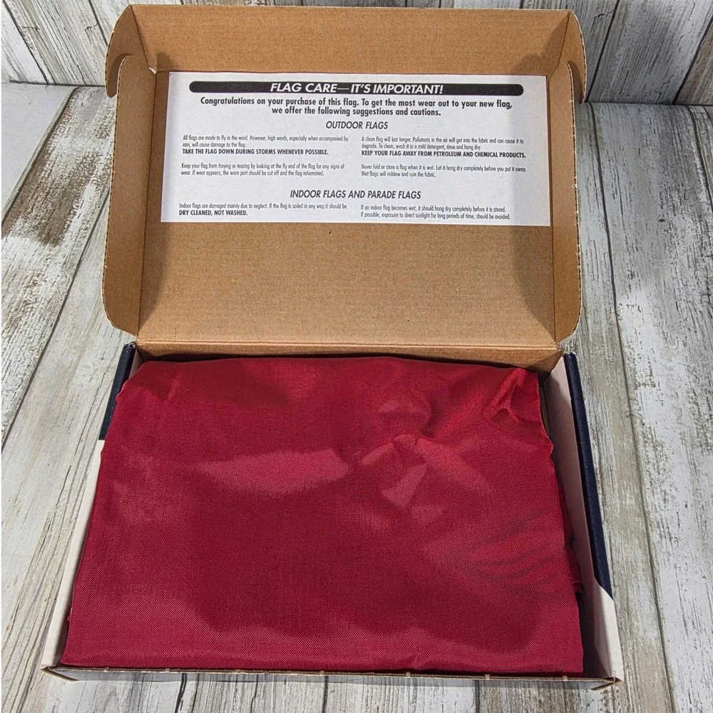 USMC United States Marine Corps Flag 3x5 Red Semper Fidelis EGA Military Banner